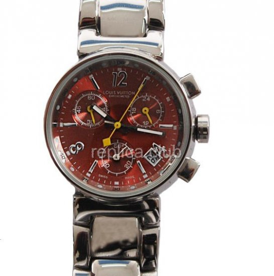 Louis Vuitton Tambour Quartz Chronograph Replica Watch #4 : Replica Products Online Club ...
