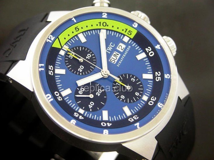 Special Edition IWC Aquatimer Chronograph Cousteau Divers Swiss Replica Watch