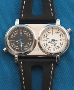 Cartier zwei Zeitzonen Quartz Replica Watch #1
