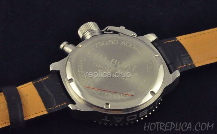 U-Boat 50MM Eclipse Chronograph Replica Watch #4