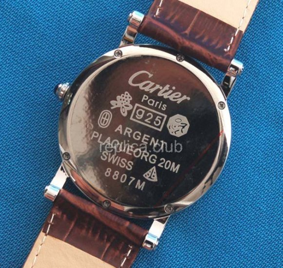Cartier Ronde Louis Datograph Replica Watch #2