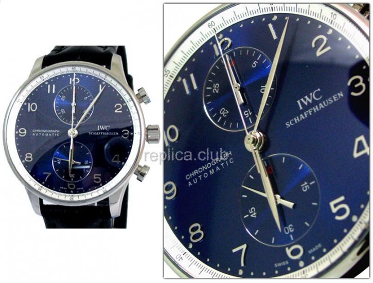 IWC Portugieser Chronograph Limited Edition Laureus Swiss Replica Watch