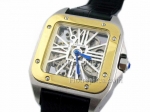 Cartier Santos 100 Squelette Replica Watch #1