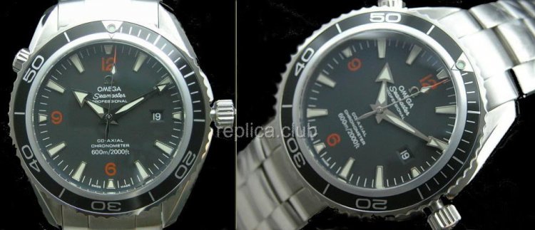 Omega Seamaster Planet Ocean Co-Axial Swiss Replica Watch #3