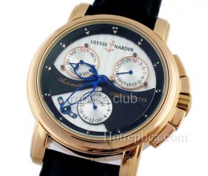 Ulysse Nardin Sonata Cathedral Dual Time Watch Replica #5