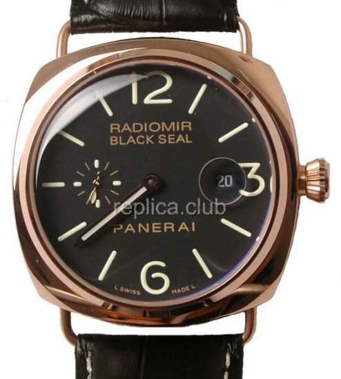 Officine Panerai Black Seal Radiomir Replica Watch #3