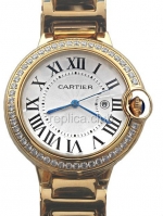Cartier Ballon Bleu de Cartier Diamanten, Big Size Replica Watch