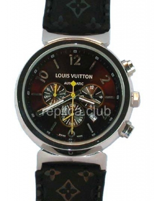 Louis Vuitton Tambour Medium Quartz Chronograph Replica Watch