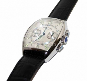 Franck Muller Casablanca Cintree Curvex Chronograph Swiss Replica Watch #1