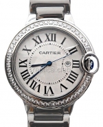 Cartier Ballon Bleu de Cartier Diamanten, Big Size, Replica Watch