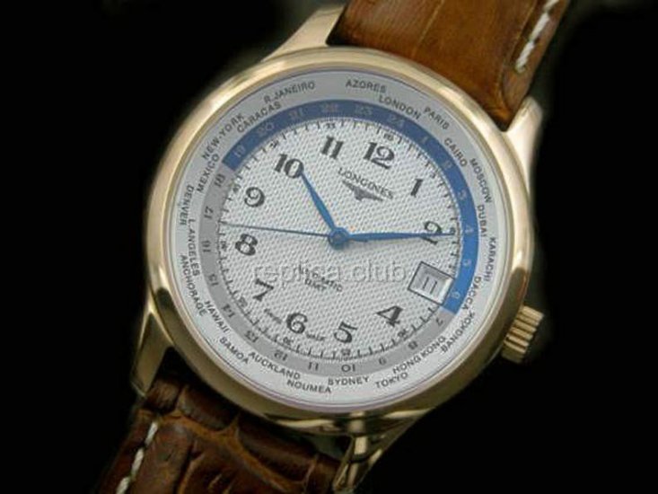 Longines Master GMT Swiss Replica Watch #2