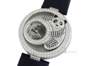Cartier Pasha De Diamond Damenuhr Swiss Replica Watch