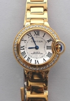 Cartier Balloon Bleu de Cartier Diamonds, Small Size, Replica Watch #1