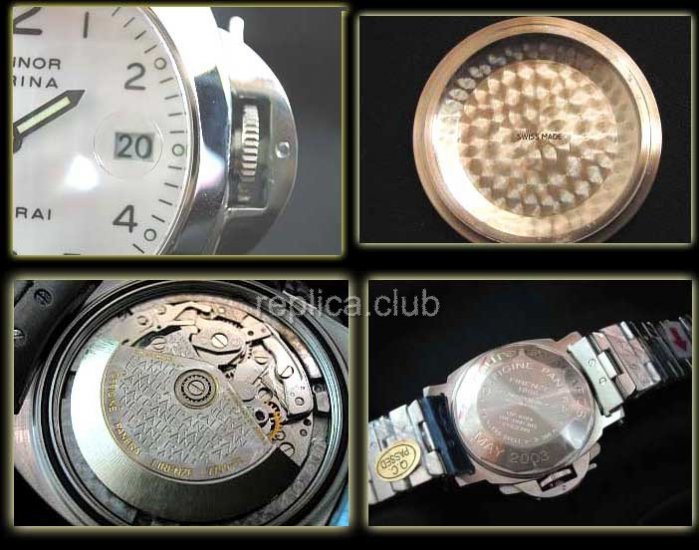 Officine Panerai Luminor Marina Date 40mm - Swiss Replica Watch #1