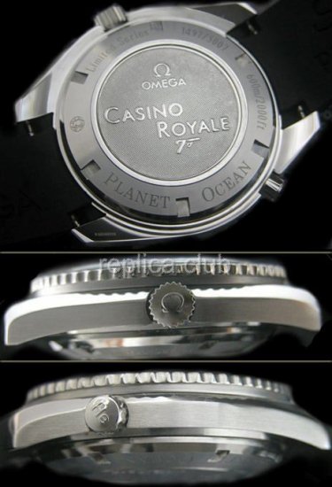 Omega Seamaster Planet Ocean Casino Royale Swiss Replica Watch