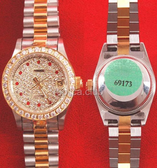 Rolex DateJust Ladies Replica Watch #7