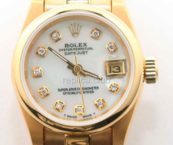 Rolex DateJust Ladies Replica Watch #4