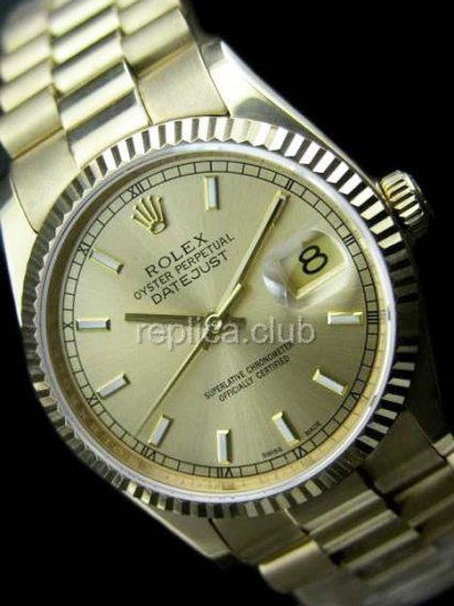 Rolex Oyster Perpetual DateJust Swiss Replica Watch #28