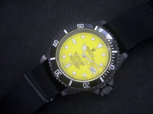 Rolex Submariner Yellow Swiss Replica Watch