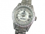 Rolex Oyster Perpetual DateJust Ladies Swiss Replica Watch #10