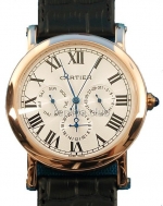 Cartier Ronde Louis Datograph Replica Watch #4