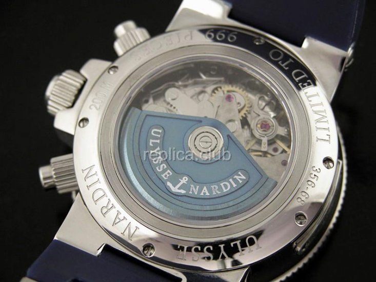 Ulysse Nardin Marine Chronograph Swiss replica #1