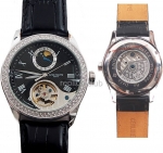 Patek Philippe Calatrava Date Diamonds Replica Watch #3