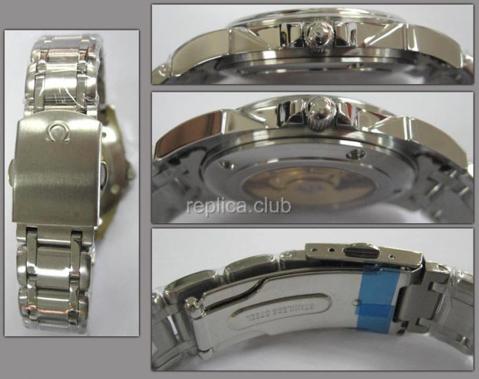 Omega DeVille Co-Axial Swiss Replica Watch #1