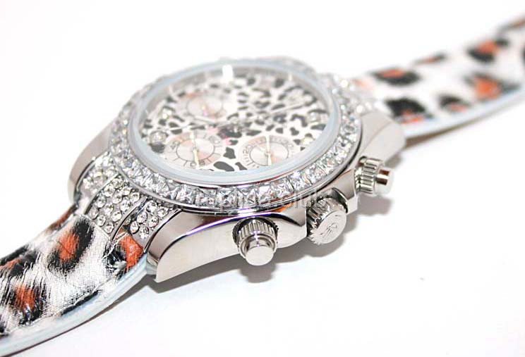 Rolex Cosmograph Daytona Leopard, Medium Size Replica Watch #1