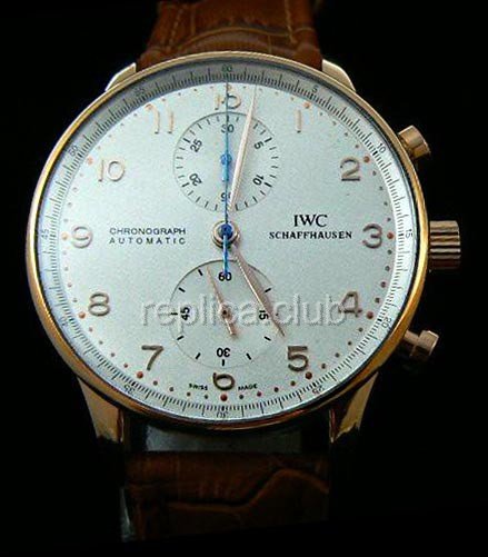 IWC Portuguses Chrono Swiss Replica Watch #5
