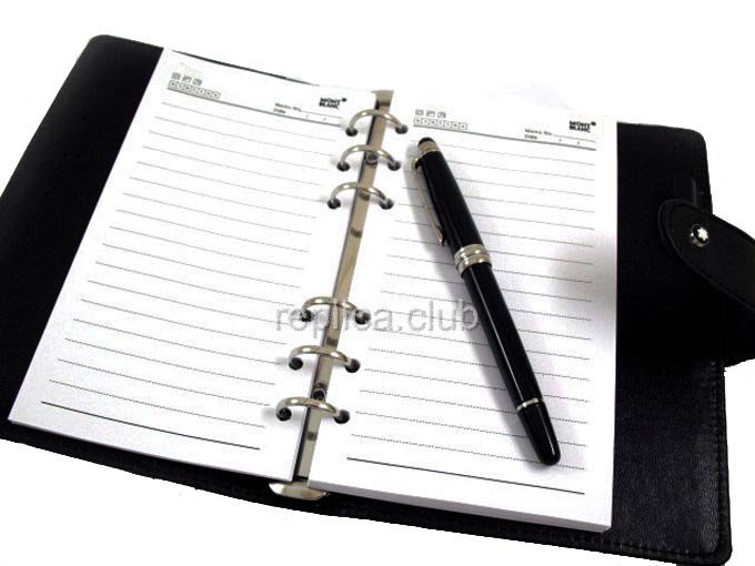 Montblanc Agenda (Diary) With Pen Replica #1