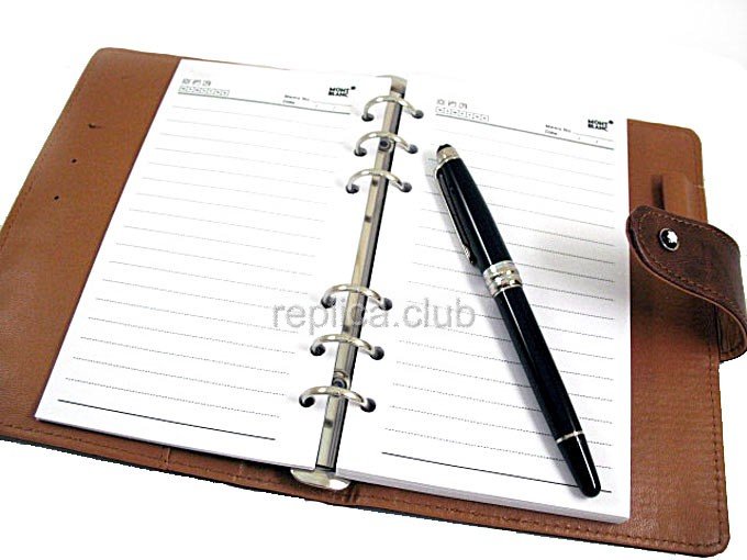 Montblanc Agenda (Diary) With Pen Replica #2