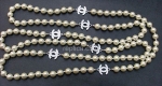 Replica Chanel blanco collar de perlas #10