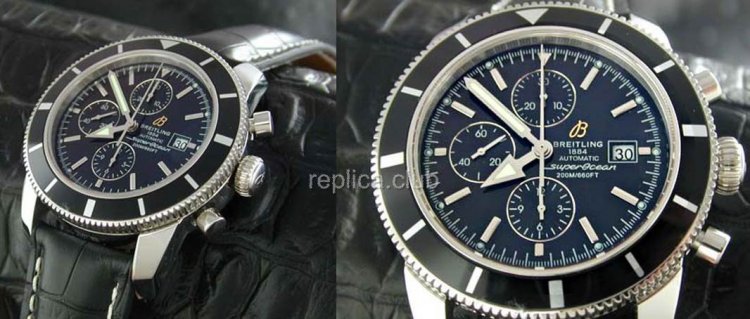 Breitling Cronógrafo Superocean Suiza Replicas relojes suizos #2