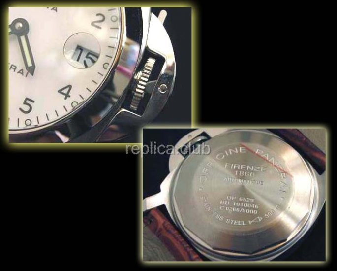 Officine Panerai Luminor Marina Fecha 40 mm - replicas relojes suizos #2