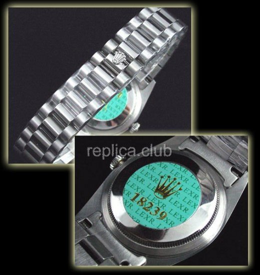Señoras Rolex Oyster Perpetual Datejust réplica reloj suizo #2