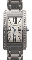 Cartier Tank Diamantes Americaine Replica Watch #4