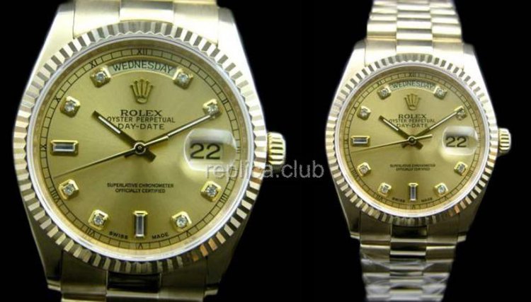 Rolex Oyster Día Perpetuo-Date Replicas relojes suizos #20