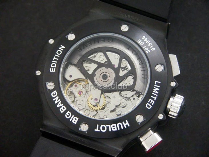 Hublot Ayrton Senna cronógrafo Big Bang Edición Limitada Replicas relojes suizos