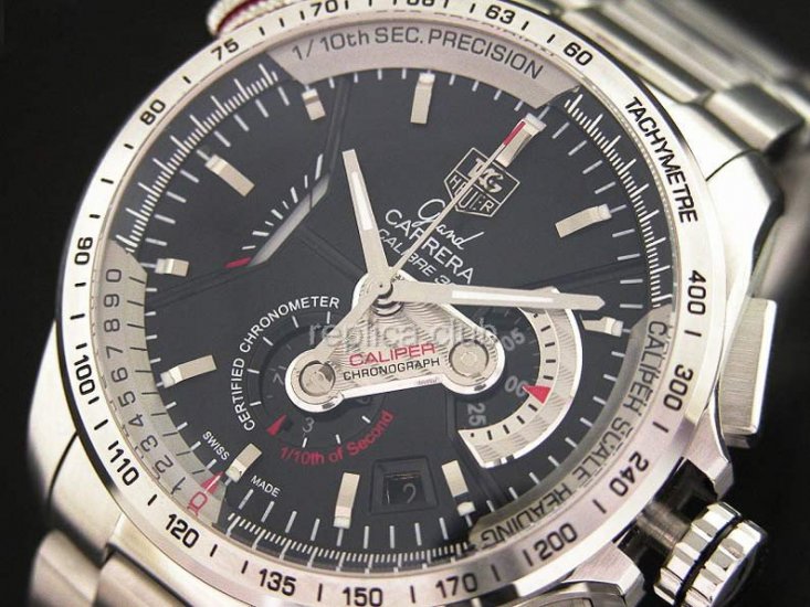 Tag Heuer Grand Carrera Calibre 36 Cronógrafo reloj suizos réplica #2