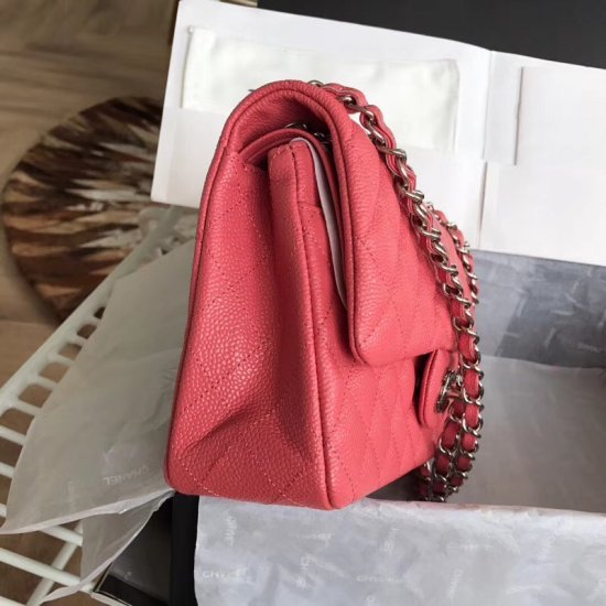 Chanel Classic Double Flap Bag – Caviar & Medium & Pink