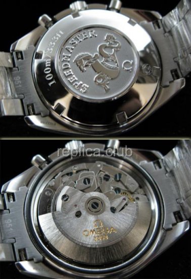 Omega Speedmaster Fecha Cronógrafo Replicas relojes suizos #3