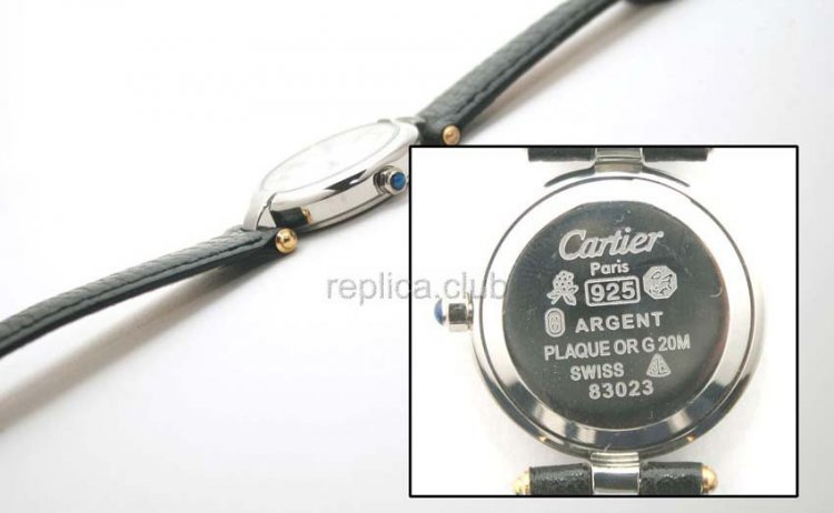 Cartier Must de Cartier de cuarzo, tamaño pequeño #1