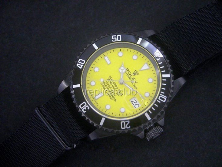 Rolex Submariner amarillo Replicas relojes suizos