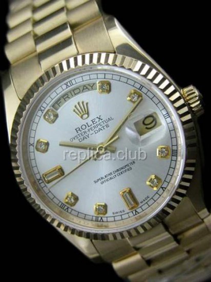 Rolex Oyster Día Perpetuo-Date Replicas relojes suizos #24