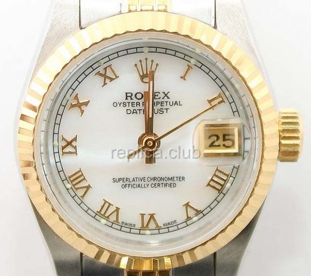 Datejust Rolex Replica reloj para mujer #3