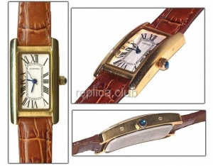 Cartier Tank Americaine Señoras Moyen Replica Watch #2
