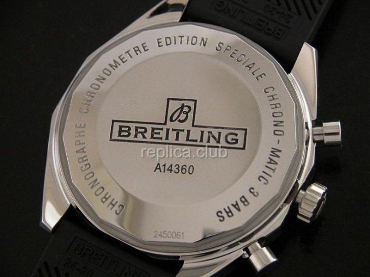 Breitling Chrono-Matic certifié cronómetro suizo réplica