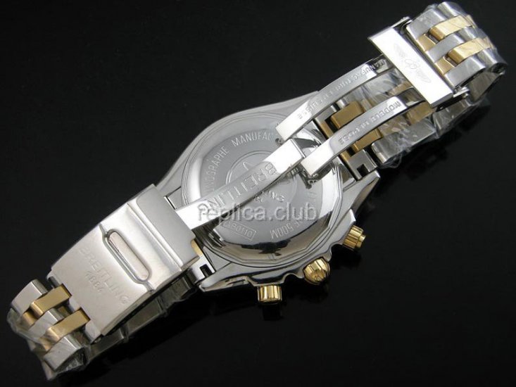 Breitling Chronomat B1 suizos réplica de carbono #4