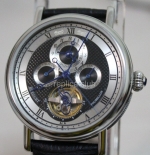 Esqueleto Breguet Tourbillon Calendario Replica Watch